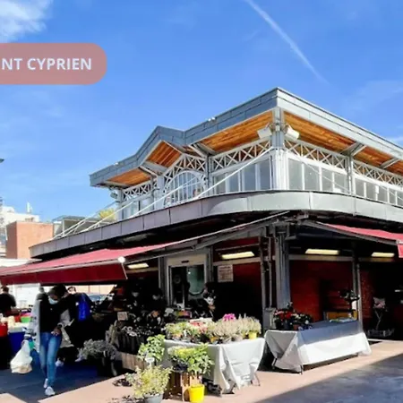 T2 Calme Absolu - Coeur - Saint Cyprien - Climatisation - Terrasse Arboree