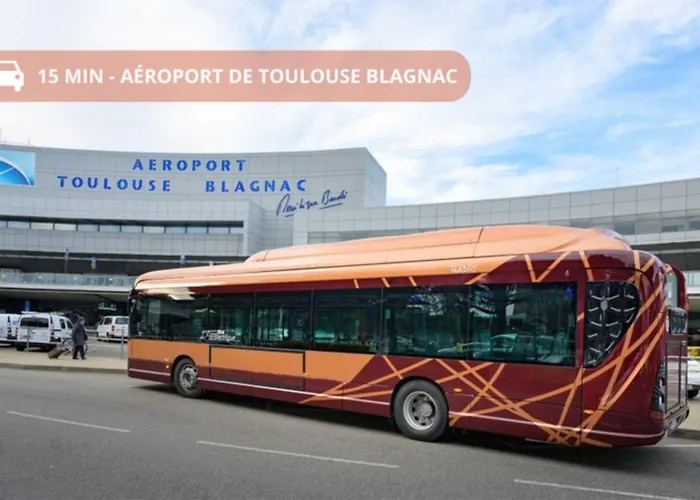 T2 Calme Absolu - Coeur - Saint Cyprien - Climatisation - Terrasse Arboree 圖盧茲