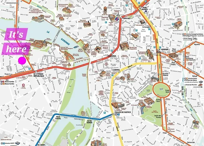 T2 Calme Absolu - Coeur - Saint Cyprien - Climatisation - Terrasse Arboree 公寓