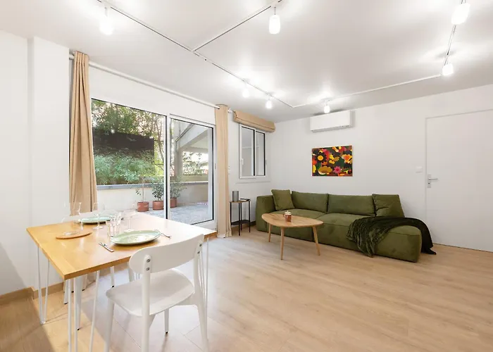 T2 Calme Absolu - Coeur - Saint Cyprien - Climatisation - Terrasse Arboree Appartement Toulouse