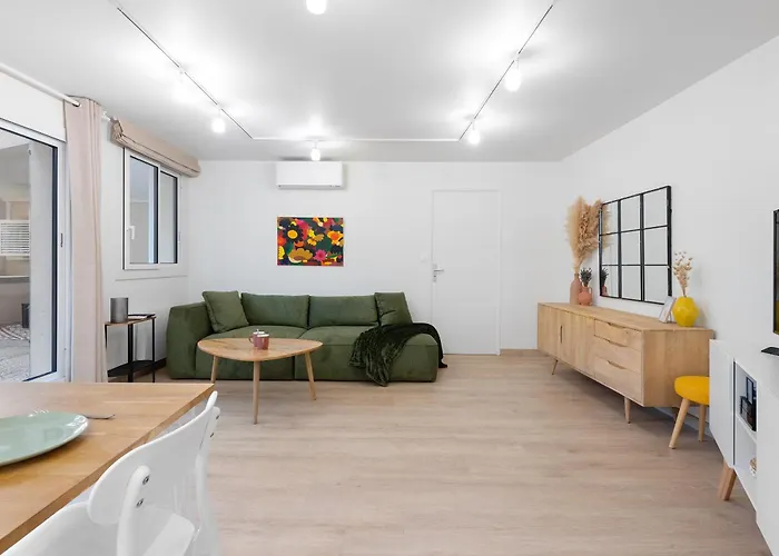 Appartement T2 Calme Absolu - Coeur - Saint Cyprien - Climatisation - Terrasse Arborée Toulouse