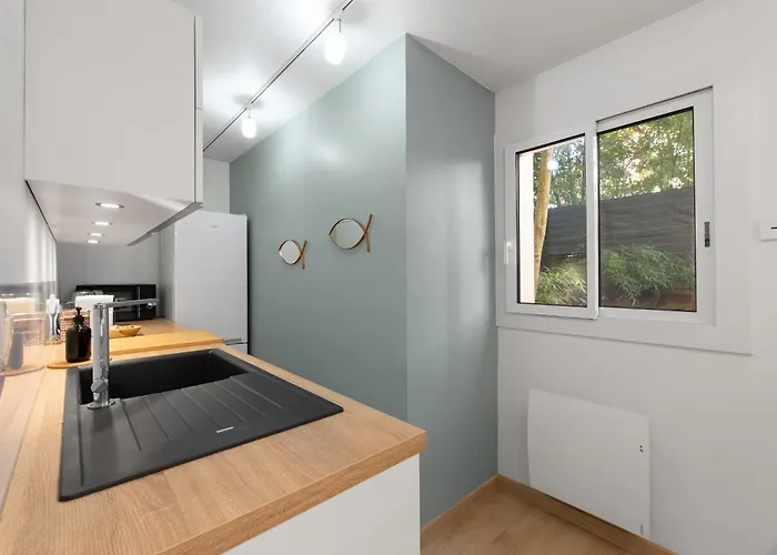 Appartement T2 Calme Absolu - Coeur - Saint Cyprien - Climatisation - Terrasse Arboree Toulouse