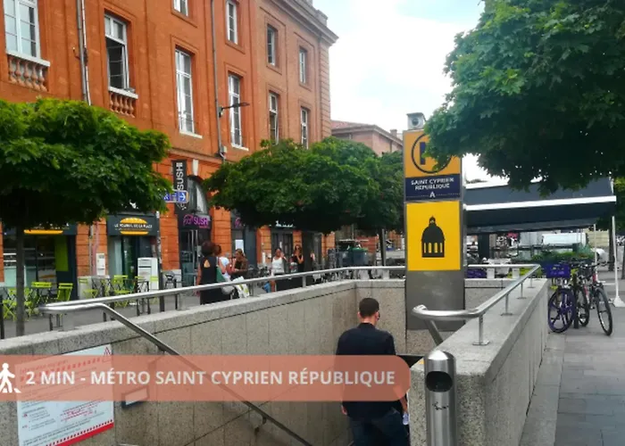 T2 Calme Absolu - Coeur - Saint Cyprien - Climatisation - Terrasse Arborée Appartement *