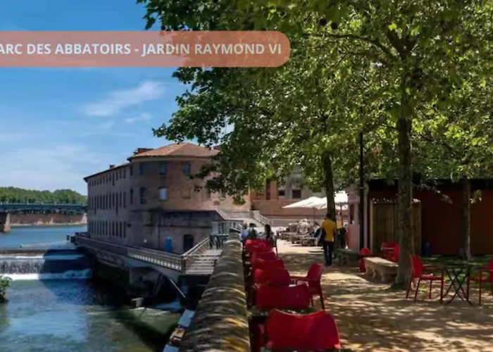 T2 Calme Absolu - Coeur - Saint Cyprien - Climatisation - Terrasse Arboree Appartement Toulouse