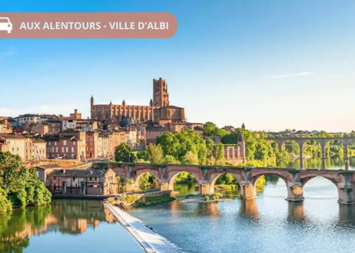 Appartement T2 Calme Absolu - Coeur - Saint Cyprien - Climatisation - Terrasse Arborée