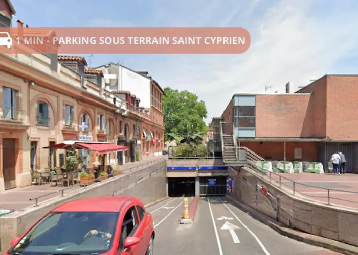 T2 Calme Absolu - Coeur - Saint Cyprien - Climatisation - Terrasse Arboree * Toulouse