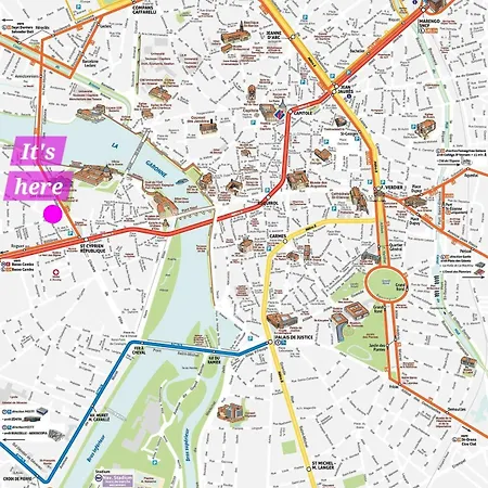 T2 Calme Absolu - Coeur - Saint Cyprien - Climatisation - Terrasse Arboree Διαμέρισμα